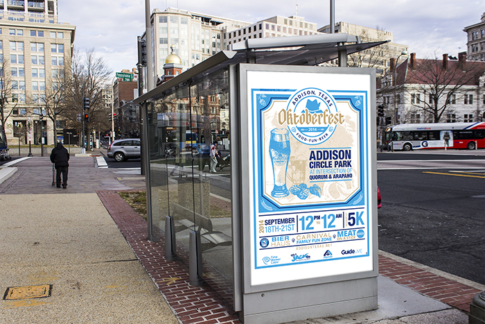 Oktoberfest Bus Stop